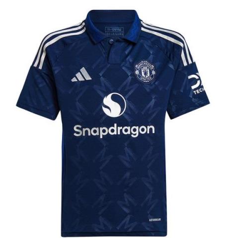 adidas Performance T-shirt - Mufc A - - BlÃ¥/Hvid