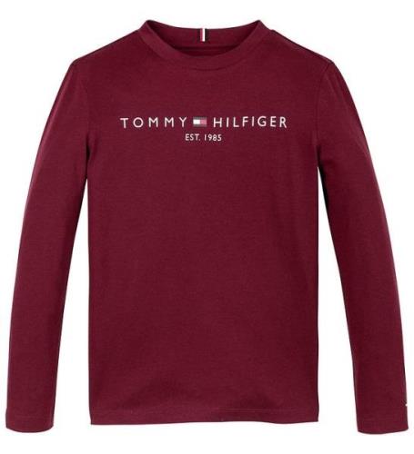 Tommy Hilfiger Bluse - U Essential - Deep Rouge