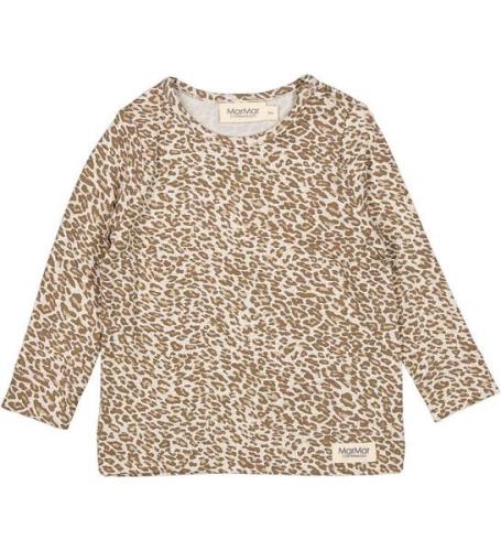 MarMar Bluse - Viskose - Forest Brown Leo