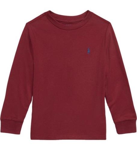 Polo Ralph Lauren Bluse - BordeauxrÃ¸d