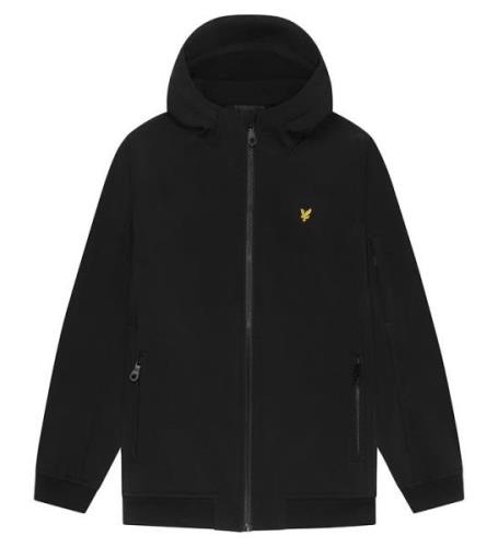 Lyle & Scott Softshelljakke m. Fleece - Jet Black