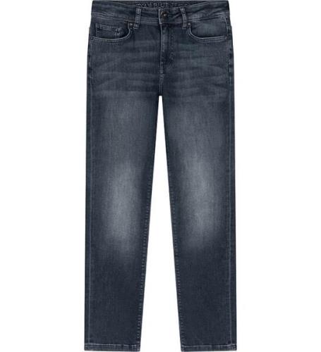 Indian Blue Jeans Bukser - Wide Straight Fit - Dark Grey Denim