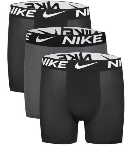 Nike Boxershorts - Dri-Fit Essential - 3-Pak - Sort/GrÃ¥