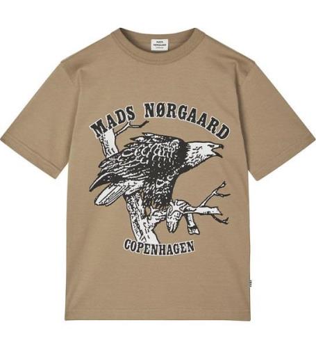 Mads NÃ¸rgaard T-shirt - Theo - Lead Gray