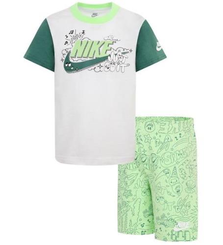 Nike ShortssÃ¦t - Shorts/T-shirt - Vapor Green