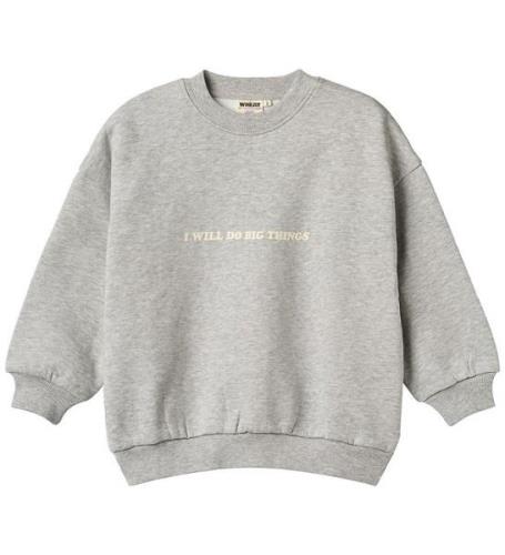 Wheat Sweatshirt - Allo - Grey Melange