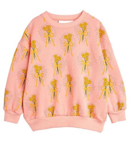 Mini rodini Sweatshirt - Winter flowers Aop - Pink