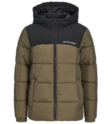 Jack & Jones Dynejakke - JjMoon - Canteen/Blocking