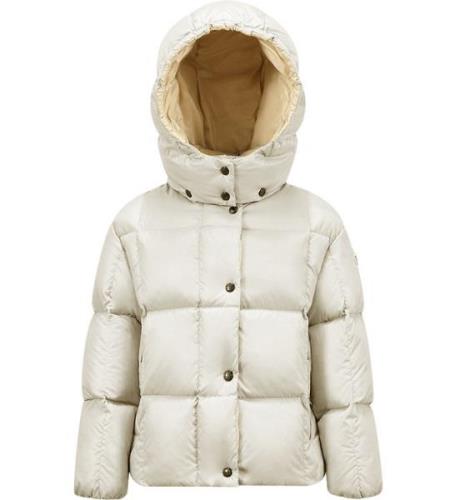 Moncler Dunjakke - Parana - Creme m. Beige