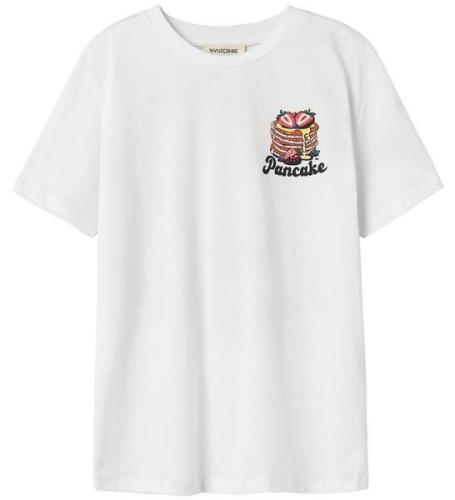 Name It T-Shirt - NkfOlene - Cloud Dancer/Pancake