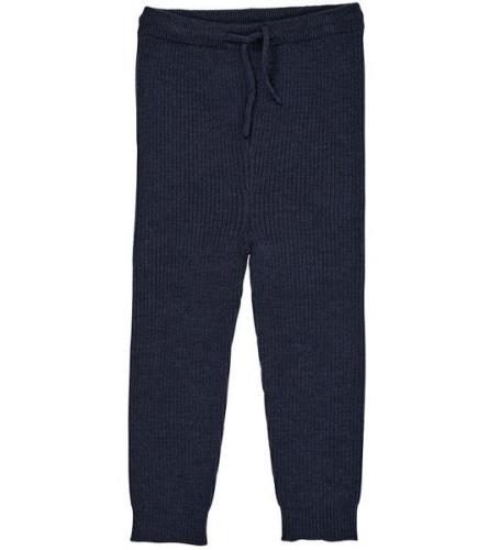 Copenhagen Colors Bukser - Strik - Uld - Navy