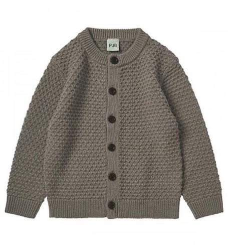 FUB Cardigan - Uld - Hazel Melange