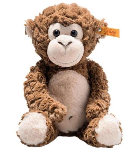 Steiff Bamse - 30 cm. - Soft Cuddly Friends Bodo Monkey - Brun