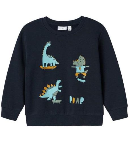 Name It Sweatshirt - NmmVimo - Dark Sapphire/Dino Skate