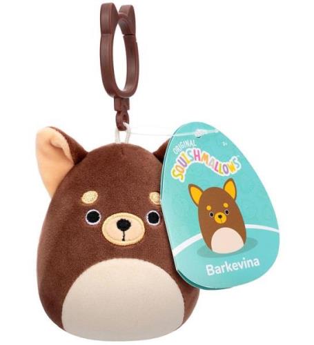 Squishmallows Bamse - 9cm - Barkevin - Clip On