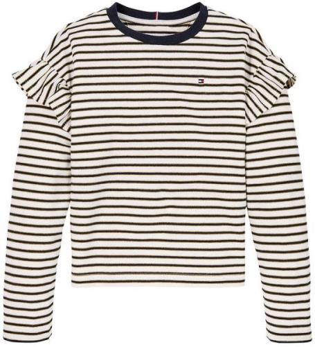 Tommy Hilfiger Bluse - Stripe - Desert Sky Stripe