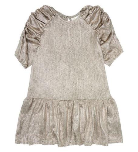 The New Kjole - TNLeah 3/4 Dress - Gold