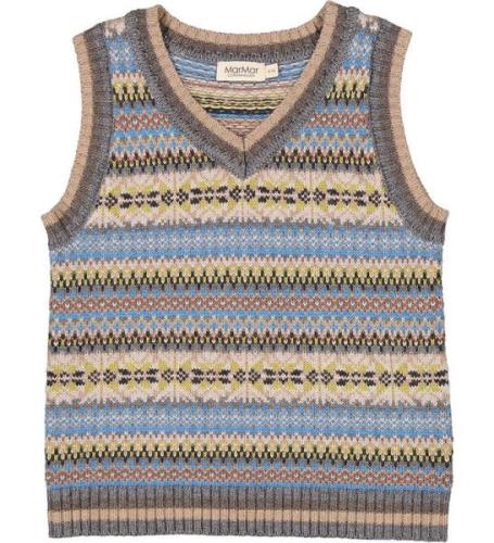 MarMar Vest - Strik - Uld - Taj - Fair Isle