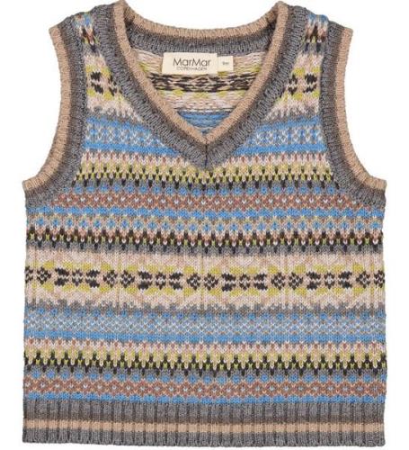 MarMar Vest - Strik - Uld - Taj B - Fair Isle