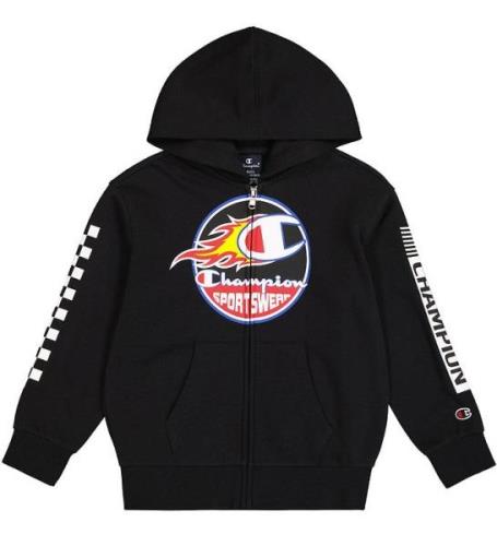 Champion Cardigan - Hooded - Black Beauty