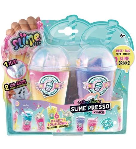 So Slime DIY-Slim - Slime'Presso - 2-pak - Assorteret