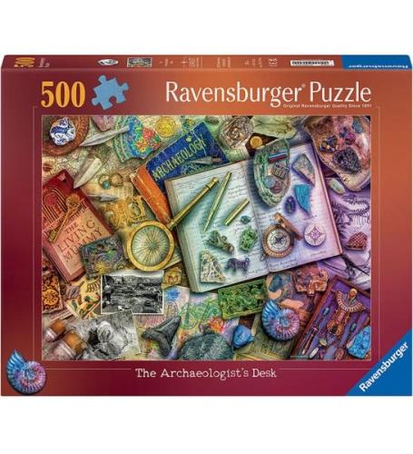 Ravensburger Puslespil - 500 Brikker - Archaeology