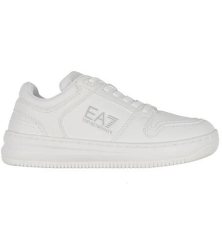 EA7 Sko - White/Silver