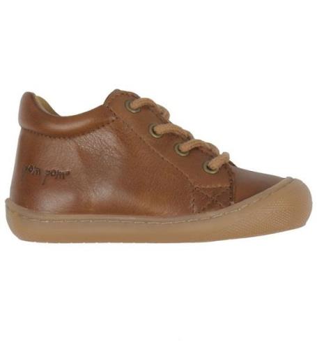 Pom Pom Begyndersko - First Sport Lace - Dark Camel