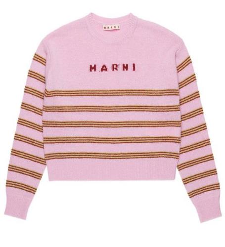 Marni Bluse - Strik - Uld - Lilac Sachet