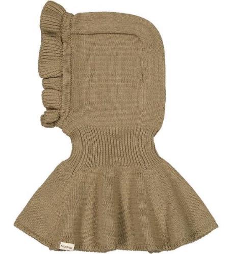 MarMar Elefanthue - Strik - Amira - 1-lags - Uld/Bomuld - Khaki