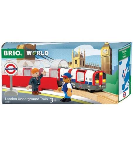 BRIO World London Undergrundstog - Batterridrevet - 36085