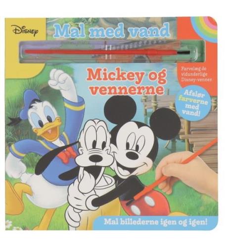 Alvilda Malebog - Mal Med Vand - Disney Mickey Og Venner