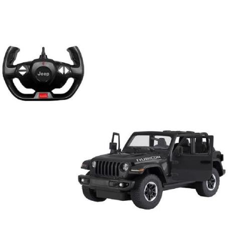 Rastar Fjernstyret Bil m. Lys - Jeep Wrangler Rubicon - 1:14