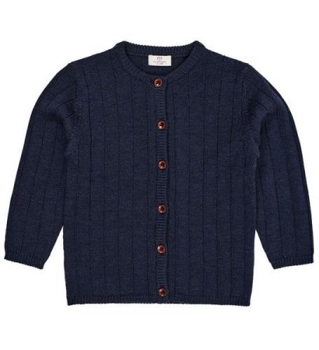 Copenhagen Colors Cardigan - Uld - Strik - Navy