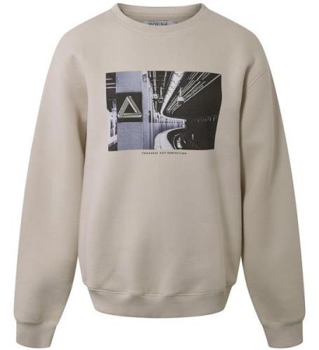 Hound Sweatshirt - Light Sand m. Print