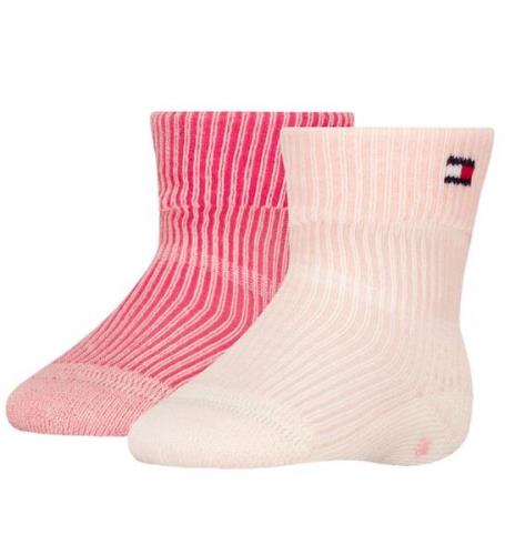 Tommy Hilfiger Strømper - 2-pak - Soft Pink