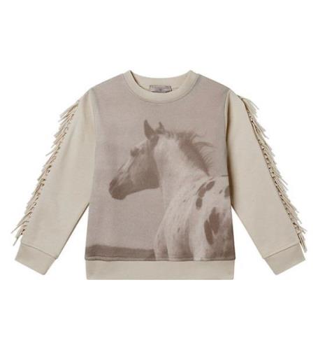 Stella McCartney Kids Sweatshirt - Crema/Hest