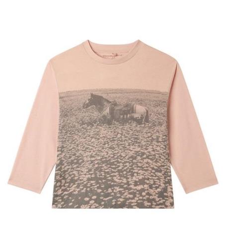 Stella McCartney Kids Bluse - Rosa/Hest