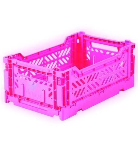 Aykasa Foldekasse - 27x17x11 cm - Mini - Neon Pink