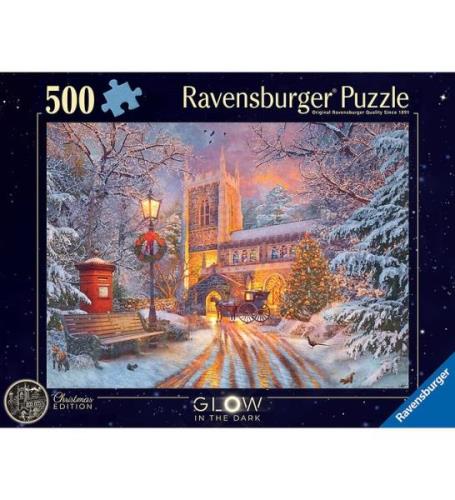 Ravensburger Puslespil - 500 Brikker - Magical Christmas Starlin