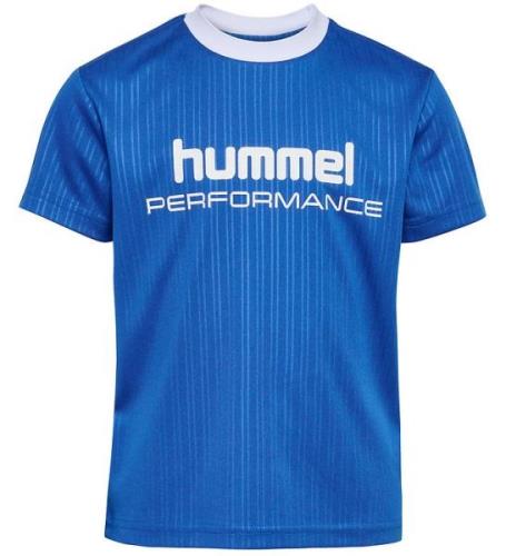 Hummel T-Shirt - hmlJR Fast Loose Jersey - Olympian Blue