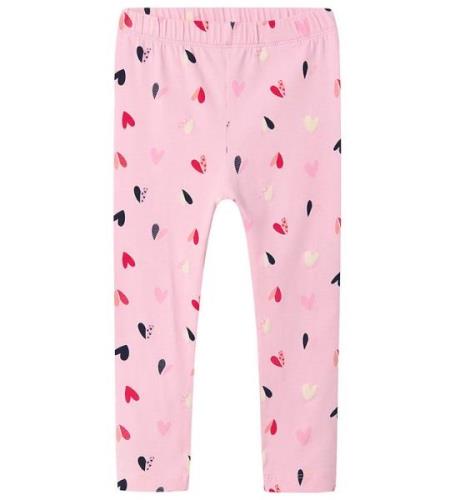 Name It Leggings - NmfOlivie - Roseate Spoonbill