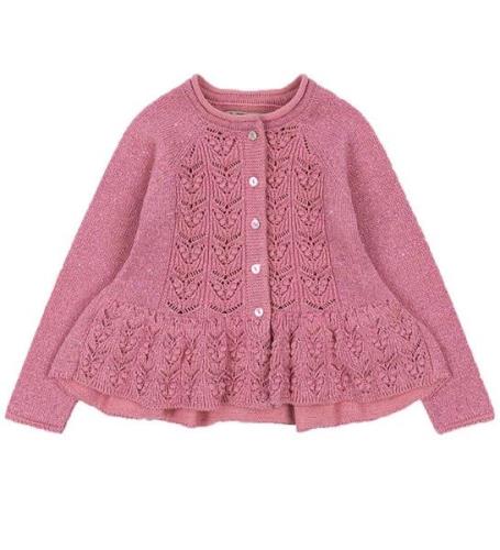 Konges Sløjd Cardigan - Strik - Cabby - Powder Pink