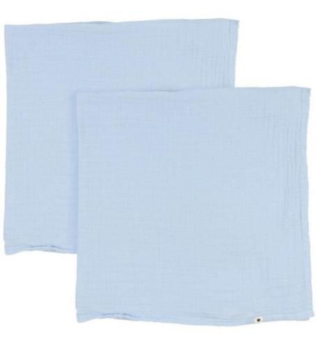 BIBS Stofbleer - 2-pak - 70x70 cm - Baby Blue