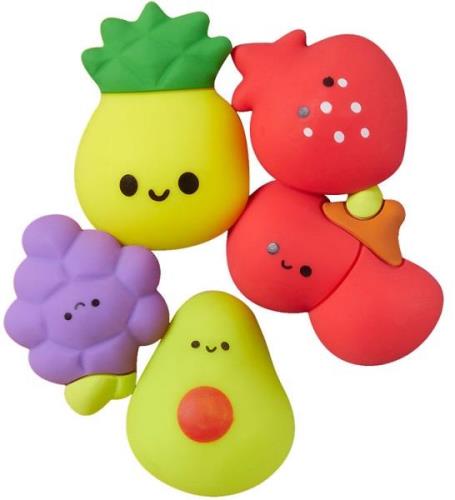 Crocs VedhÃ¦ng - Squish Fruits - 5-pak