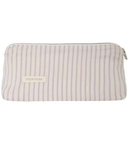 Studio Feder Toilettaske - Celia Mini - Cotton - Boudoir Stripe