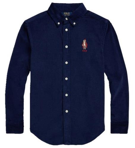 Polo Ralph Lauren Skjorte - Fløjl - Navy