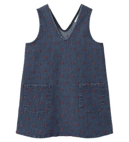 Lil Atelier Spencer - NmfLiva - Dark Blue Denim/Heart Embroidery