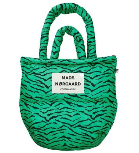 Mads Nørgaard Shopper - Recycle Pillow Bag - Mint Leaf/Black