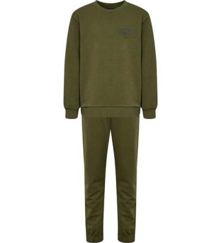 Hummel Sweatsæt - hmlJR Base - Winter Moss